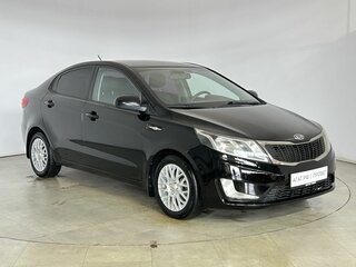 2012 Kia Rio 4-speed III, чёрный, 840000 рублей, вид 4
