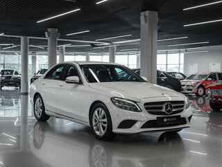 2019 Mercedes-Benz C-Класс 180 IV (W205) Рестайлинг, белый, 2680000 рублей, вид 2