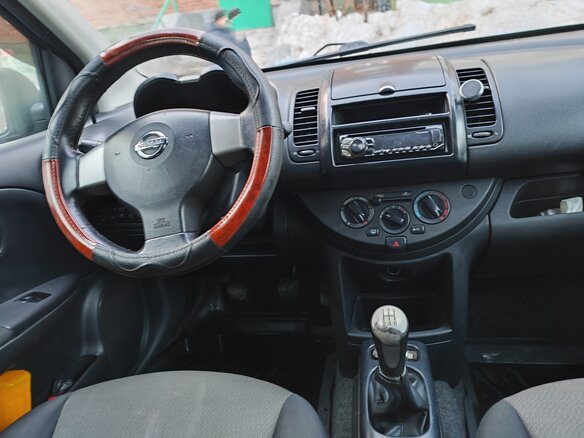 2010 Nissan Note I Рестайлинг, серый, 450000 рублей - вид 7