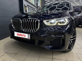 2021 BMW X5 40i IV (G05/G18), синий, 8600000 рублей, вид 2