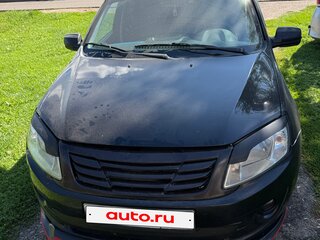 2013 Lada (ВАЗ) Granta I, чёрный, 310000 рублей, вид 2