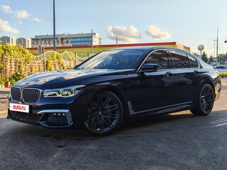 2016 BMW 7 серии 730i VI (G11/G12), синий, 3299999 рублей, вид 3
