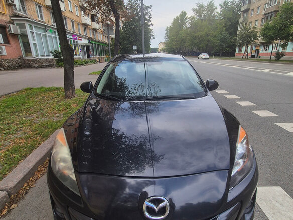 2012 Mazda 3 II (BL) Рестайлинг, чёрный, 850000 рублей