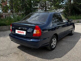 2008 Hyundai Accent ТагАЗ II, синий, 329000 рублей, вид 5