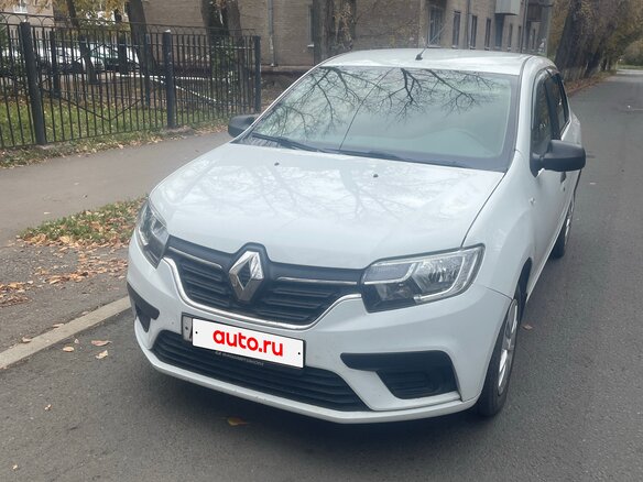 2019 Renault Logan II Рестайлинг, белый, 927000 рублей