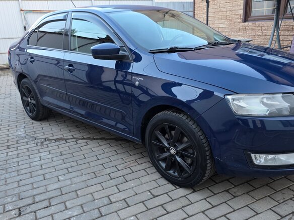 2016 Skoda Rapid I, синий, 750000 рублей - вид 19