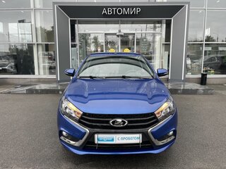 2021 Lada (ВАЗ) Vesta I, синий, 1027000 рублей, вид 2
