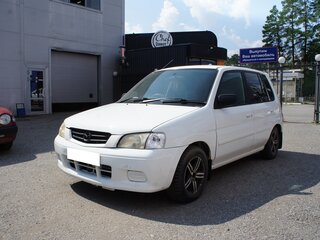 2001 Mazda Demio I (DW), белый, 149000 рублей, вид 3