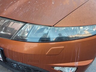 2008 Honda Civic VIII, оранжевый, 550000 рублей, вид 5