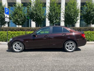 2011 Mercedes-Benz C-Класс 180 BlueEFFICIENCY III (W204) Рестайлинг, коричневый, 1050000 рублей, вид 2