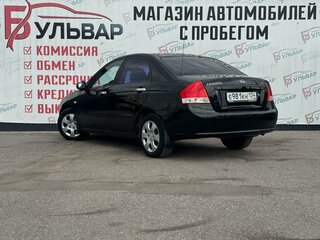 2008 Kia Cerato I Рестайлинг, чёрный, 541000 рублей, вид 4