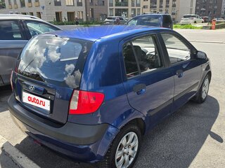 2007 Hyundai Getz I Рестайлинг, синий, 389000 рублей, вид 5