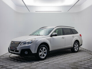 2012 Subaru Outback IV Рестайлинг, белый, 1189000 рублей, вид 1
