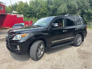2012 Lexus LX 570 III Рестайлинг, чёрный, 3300000 рублей, вид 1