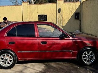 2004 Hyundai Accent ТагАЗ II, красный, 280000 рублей, вид 1