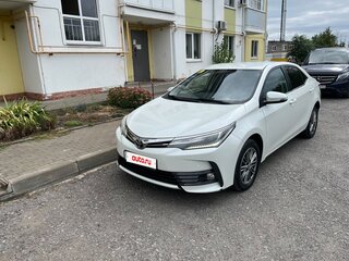 2018 Toyota Corolla XI (E160, E170, E180) Рестайлинг 1, белый, 1660000 рублей, вид 4