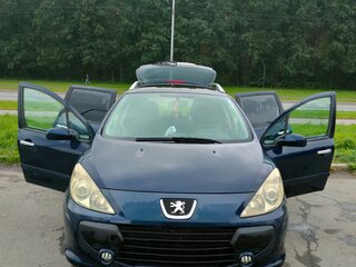 2006 Peugeot 307 I Рестайлинг, синий, 220000 рублей, вид 1