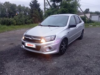 2015 Lada (ВАЗ) Granta I, серебристый, 299999 рублей, вид 3