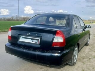 2006 Hyundai Accent ТагАЗ II, чёрный, 330000 рублей, вид 2