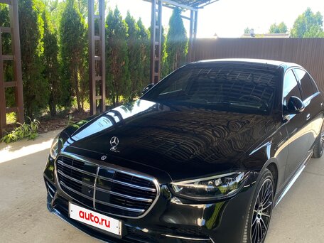 2021 Mercedes-Benz S-Класс 350 d Long 4MATIC VII (W223), чёрный, 9150000 рублей, вид 1