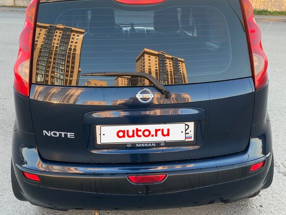 2007 Nissan Note I, синий, 530000 рублей - вид 4