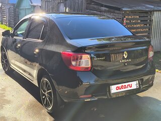 2017 Renault Logan II, чёрный, 765000 рублей, вид 4