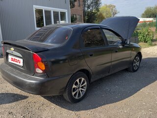 2006 Chevrolet Lanos I, чёрный, 135000 рублей, вид 3