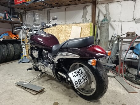 2010 Suzuki Boulevard M90, фиолетовый, 650000 рублей, вид 2