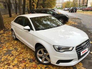 2015 Audi A3 III (8V), белый, 1890000 рублей, вид 1