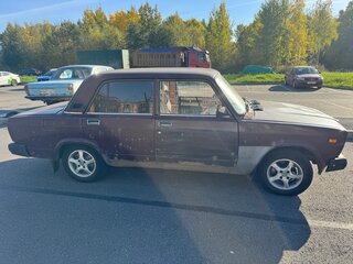 2006 Lada (ВАЗ) 2107, пурпурный, 85000 рублей, вид 2