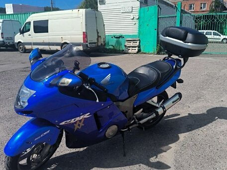 2001 Honda CBR 1100 XX, синий, 480000 рублей, вид 4