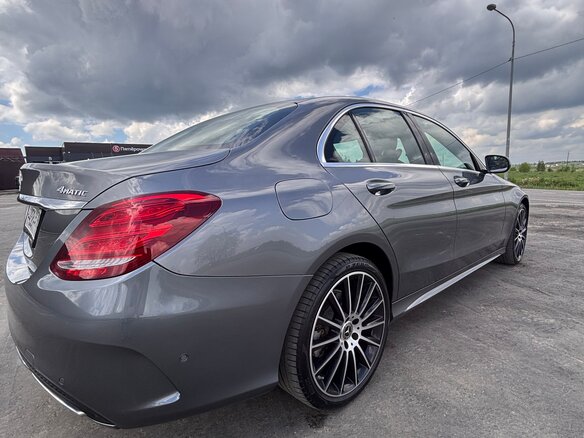 2018 Mercedes-Benz C-Класс 200 IV (W205), серый - вид 6
