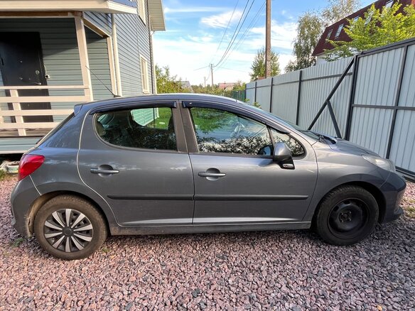 2009 Peugeot 207 I, серый, 380000 рублей - вид 3