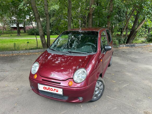 2006 Daewoo Matiz I Рестайлинг, красный - вид 4