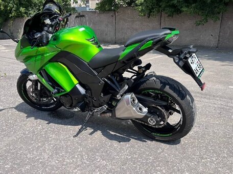 2015 Kawasaki Z 1000SX, зелёный, 850000 рублей, вид 3