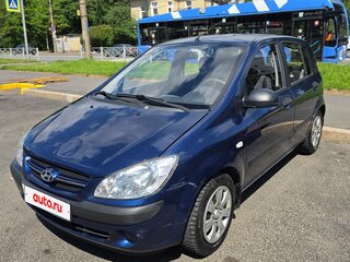 2007 Hyundai Getz I Рестайлинг, синий, 389000 рублей, вид 1