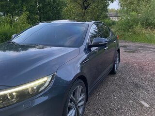 2014 Kia Optima III Рестайлинг, синий, 1420000 рублей, вид 3