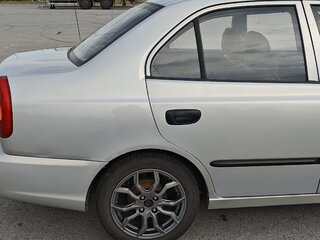 2008 Hyundai Accent ТагАЗ II, серебристый, 300000 рублей, вид 5