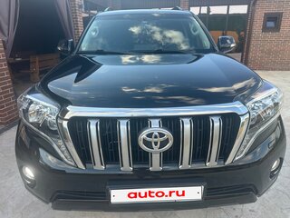 2014 Toyota Land Cruiser Prado 150 Series Рестайлинг 1, чёрный, 3450000 рублей, вид 4