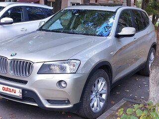 2012 BMW X3 30d xDrive II (F25), серебристый, 2190000 рублей, вид 4