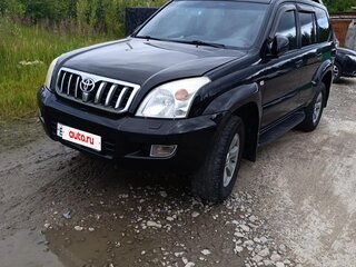 2007 Toyota Land Cruiser Prado 5-speed 120 Series Рестайлинг, чёрный, 3300000 рублей, вид 1