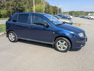 2004 Skoda Fabia I Рестайлинг, синий, 300000 рублей, вид 4
