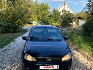 2008 Lada (ВАЗ) Kalina I, синий, 195000 рублей, вид 4