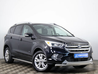 2017 Ford Kuga II Рестайлинг, чёрный, 1459000 рублей, вид 1