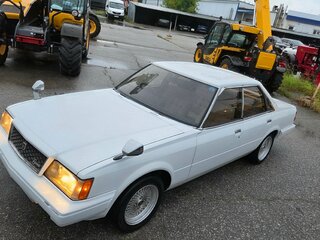 1984 Toyota Mark II IV (X60), белый, 650000 рублей, вид 1