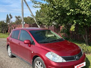 2008 Nissan Tiida I, красный, 700000 рублей, вид 2