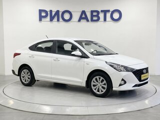 2021 Hyundai Solaris II Рестайлинг, белый, 1149999 рублей, вид 2