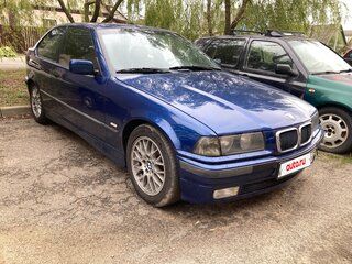 1998 BMW 3 серии Compact 323i III (E36), синий, 765000 рублей, вид 3