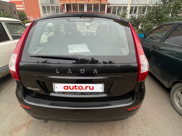 2018 Lada (ВАЗ) Granta I Рестайлинг, чёрный, 695000 рублей - вид 1