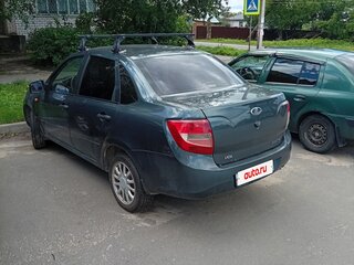 2014 Lada (ВАЗ) Granta I, серебристый, 370000 рублей, вид 5